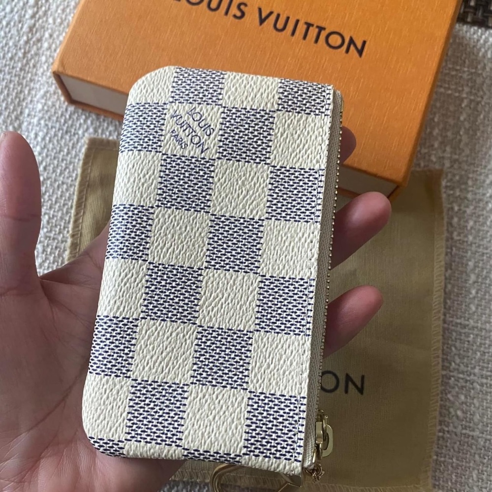 LV Key cless azur